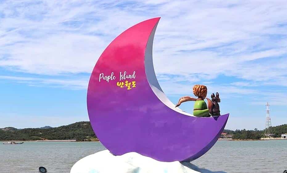 Colorful Jeollanamdo: Purple Island, Deheungsa Green Tea Fields & Mokpo Tour